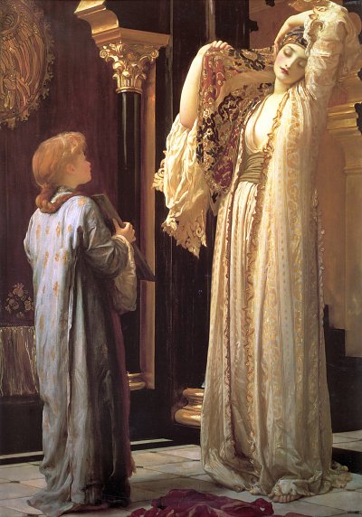Licht des Harems von Frederic Leighton als Kunstdruck auf Leinwand