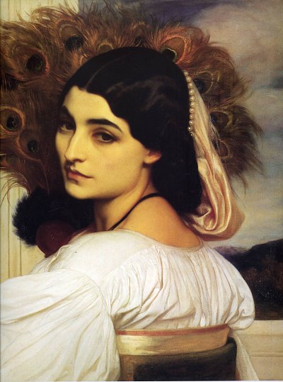Pavonia von Frederic Leighton als Kunstdruck auf Leinwand