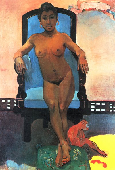 Annah die Javanerin - Kunstdruck auf Leinwand