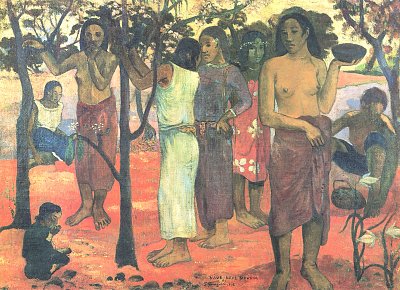 Herrliche Tage von Paul Gauguin als Kunstdruck auf Leinwand