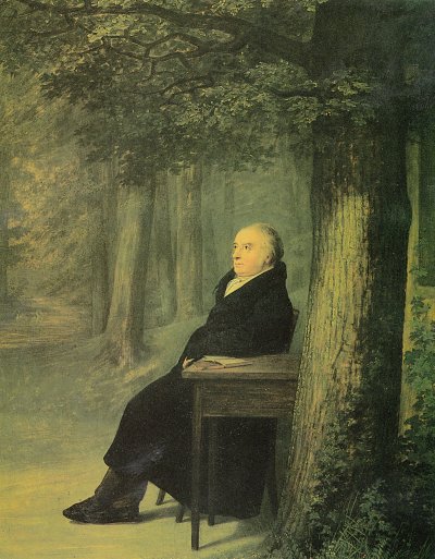 Bildnis des Buchhändlers C.Fr.Frommannn von Georg Friedrich Kersting als Kunstdruck auf Leinwand