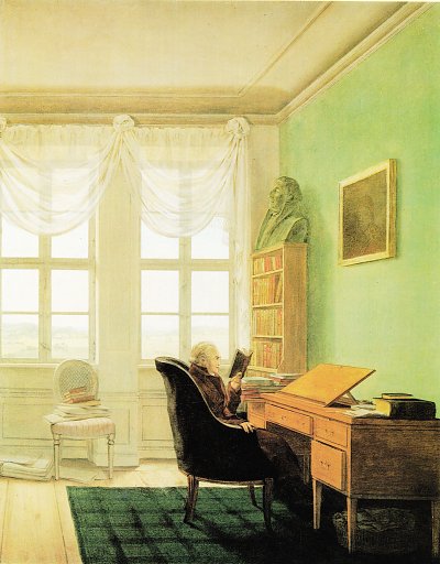 Reinhardts Studierstube Kunstdruck
