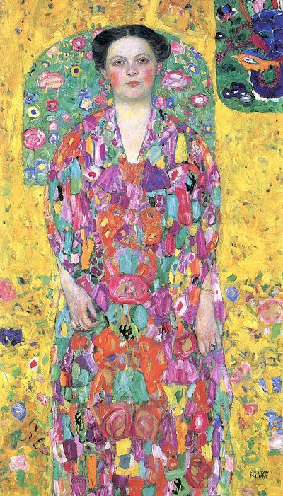 Eugenia Primavesi von Gustav Klimt als Kunstdruck auf Leinwand