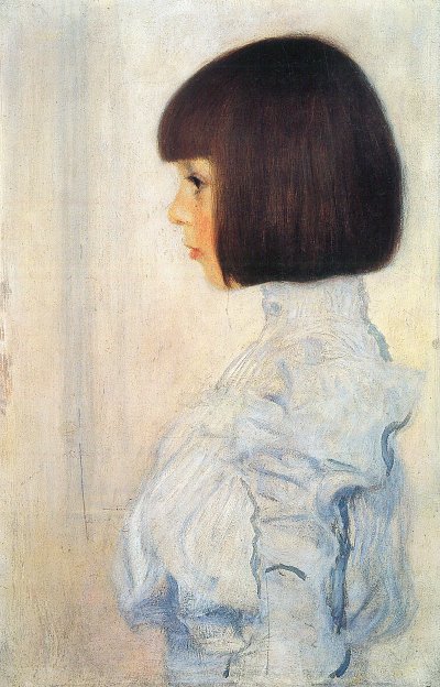 Helene Klimt von Gustav Klimt als Kunstdruck auf Leinwand