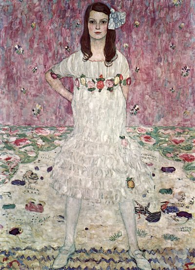 Maeda Primavesi von Gustav Klimt als Kunstdruck auf Leinwand
