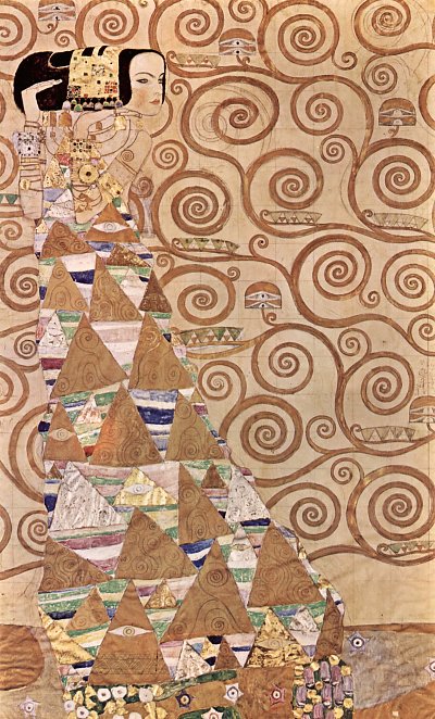 Stocletfries Werkvorlagen 2 von Gustav Klimt als Kunstdruck auf Leinwand