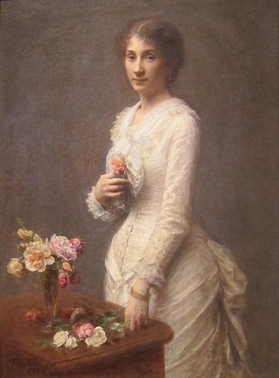 Madame Lerolle von Henri Fantin Latour als Kunstdruck auf Leinwand