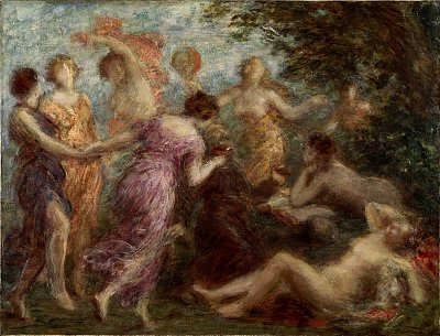 The Temptation of St Anthony von Henri Fantin Latour als Kunstdruck auf Leinwand