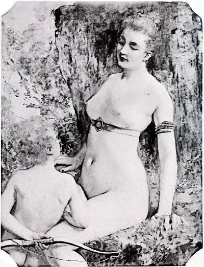 Venus et l Amour von Henri Gervex als Kunstdruck auf Leinwand