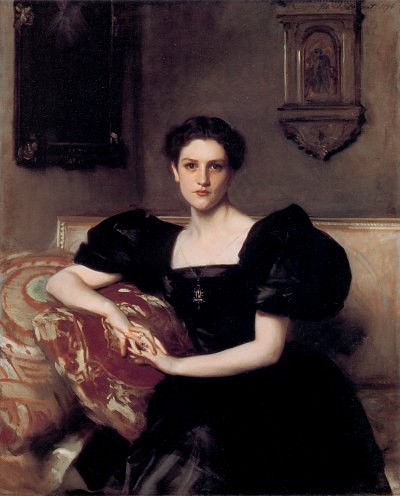 Elizabeth Winthrop Chanler von Henri Rousseau als Kunstdruck auf Leinwand