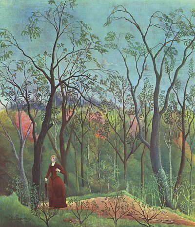 Passeiona Floresta von Henri Rousseau als Kunstdruck auf Leinwand