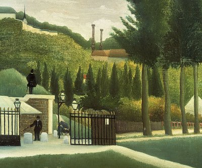 The Toll House von Henri Rousseau als Kunstdruck auf Leinwand