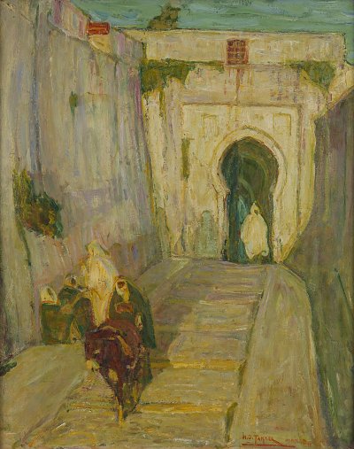 Entrance to the Casbah Kunstdruck