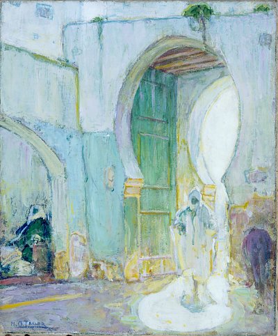 Gateway Tangier Kunstdruck