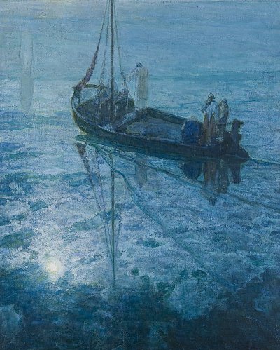 The Disciples See Christ Walking on the Water von Henry Ossawa Tanner als Kunstdruck auf Leinwand