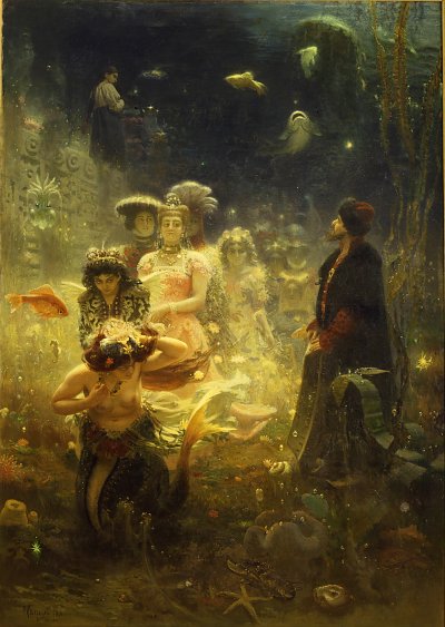 Sadko von Ilya Repin als Kunstdruck auf Leinwand