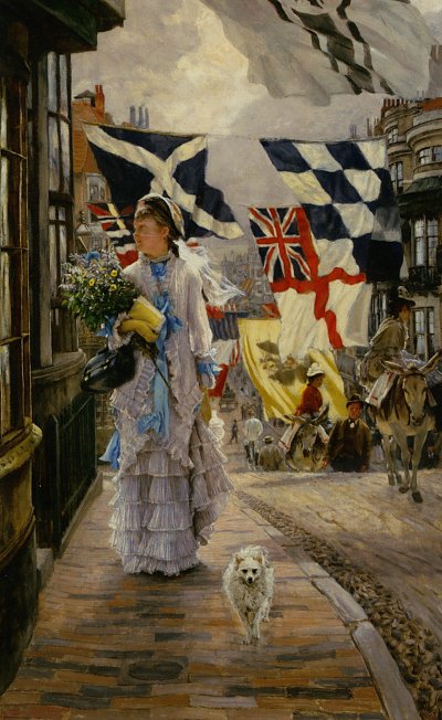 A Fete Day at Brighton von James Tissot als Kunstdruck auf Leinwand