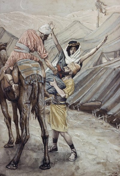 Dinah von James Tissot als Kunstdruck auf Leinwand