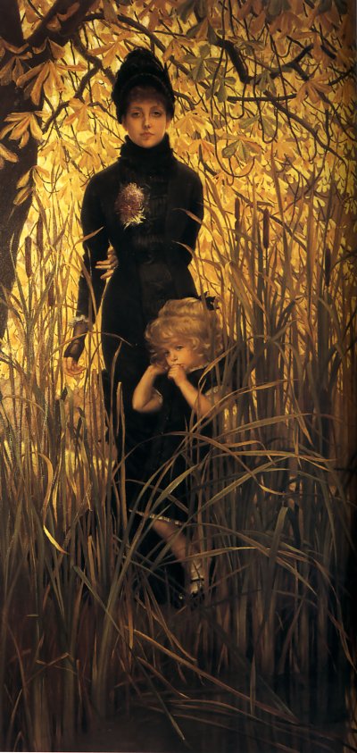 Orphan von James Tissot als Kunstdruck auf Leinwand
