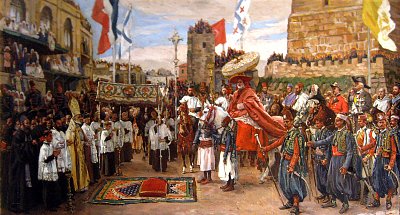 Pape a Jerusalem von James Tissot als Kunstdruck auf Leinwand