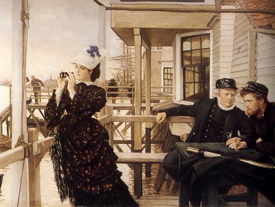 The Captain s Daughter von James Tissot als Kunstdruck auf Leinwand