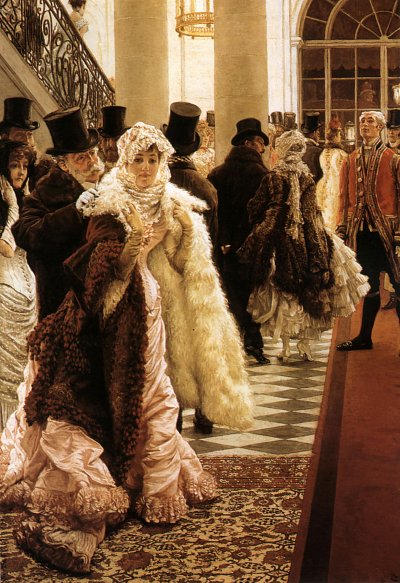 The Woman of Fashion von James Tissot als Kunstdruck auf Leinwand