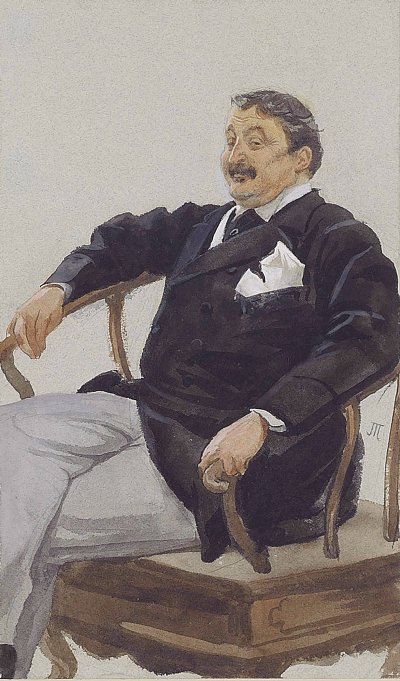 Vanity Fair von James Tissot als Kunstdruck auf Leinwand