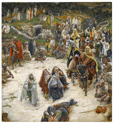 What Our Lord Saw from the Cross von James Tissot als Kunstdruck auf Leinwand