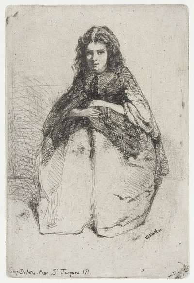 Fumette von James McNeill Whistler als Kunstdruck auf Leinwand