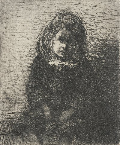Little Arthur von James mcneill whistler als Kunstdruck auf Leinwand