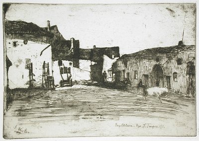 Liverdun von James mcneill whistler als Kunstdruck auf Leinwand