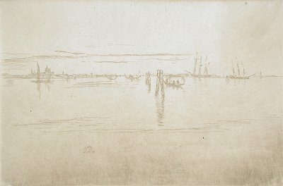 Long Lagoon von James McNeill Whistler als Kunstdruck auf Leinwand