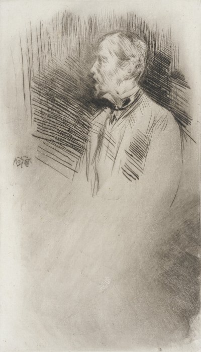 Lord Wolseley von James McNeill Whistler als Kunstdruck auf Leinwand
