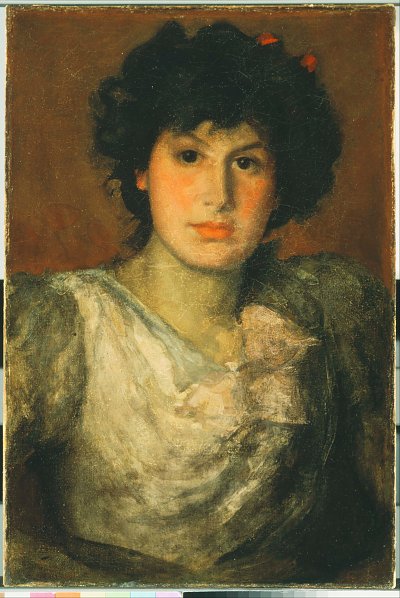 Miss Lillian Woakes von James McNeill Whistler als Kunstdruck auf Leinwand