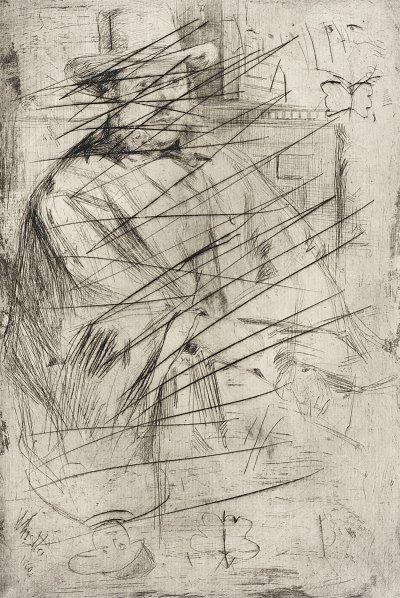 Mr Mann von James McNeill Whistler als Kunstdruck auf Leinwand