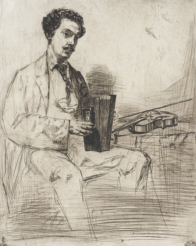 Ross Winans von James mcneill whistler als Kunstdruck auf Leinwand