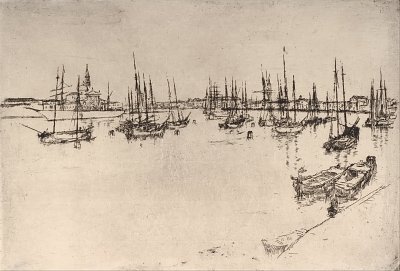 San Giorgio von James mcneill whistler als Kunstdruck auf Leinwand
