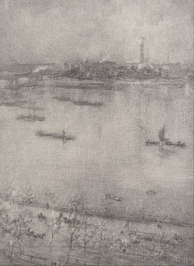 The Thames von James McNeill Whistler als Kunstdruck auf Leinwand