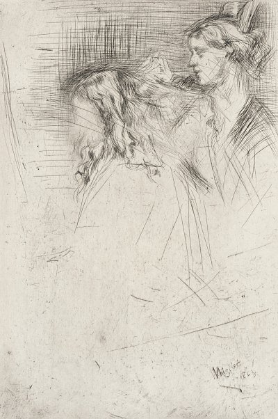The Toilet von James McNeill Whistler als Kunstdruck auf Leinwand