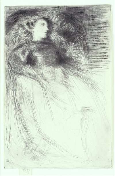 Weary von James McNeill Whistler als Kunstdruck auf Leinwand