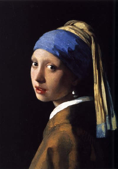 Das Maedchen mit dem Perlenohrgehaenge von Jan Vermeer als Kunstdruck auf Leinwand