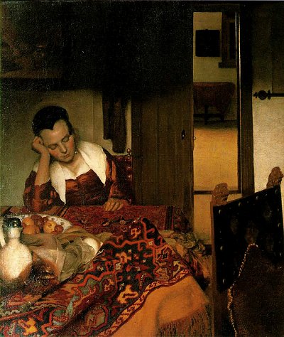 Schlafendes Maedchen Kunstdruck