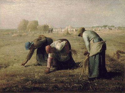Gleaners von Jean Francois Millet als Kunstdruck auf Leinwand