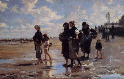Cancale von John Singer Sargent als Kunstdruck auf Leinwand