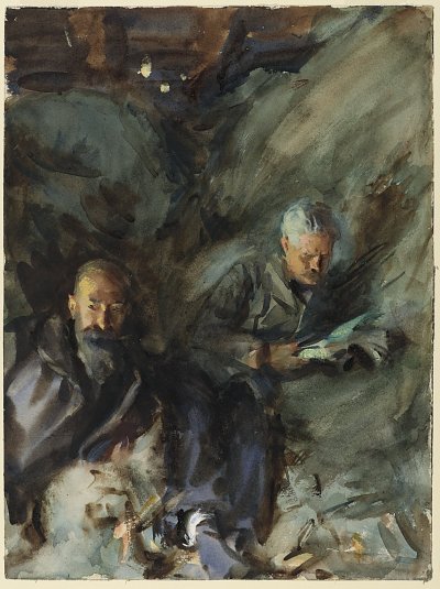 In a Hayloft von John Singer Sargent als Kunstdruck auf Leinwand