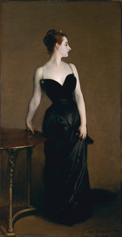 Madame X Madame Pierre Gautreau von John Singer Sargent als Kunstdruck auf Leinwand