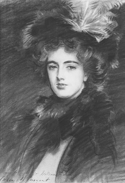 Marjoriye Eden Lady Brooke later Countess of Warwick von John Singer Sargent als Kunstdruck auf Leinwand