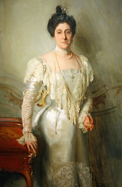 Mrs Asher B Wertheimer von John Singer Sargent als Kunstdruck auf Leinwand