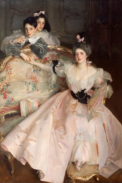 Mrs Carl Meyer and her Children von John Singer Sargent als Kunstdruck auf Leinwand