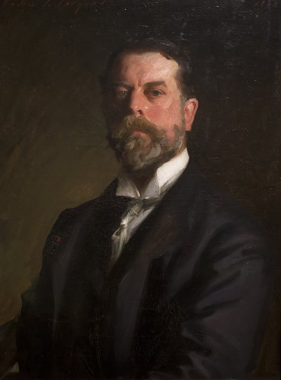 Self Portrait von John Singer Sargent als Kunstdruck auf Leinwand